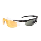 Image of 5.11 Tactical Raid Tactical Eyewear - Smoke / Ballistic Orange / Clear