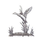 Image of A R Brown Duck Pewter Sculpture