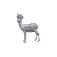 Image of A R Brown Roebuck Pewter Pin Badge