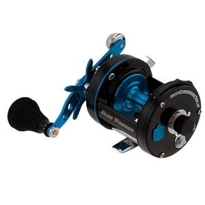 Image of Abu Garcia Ambassadeur 6500 C3 CT Blue Yonder Multiplier Sea Reel - Right Handed