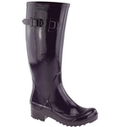 Image of Aigle Brilliantine Wellington Boots (Women's) - Aubergine