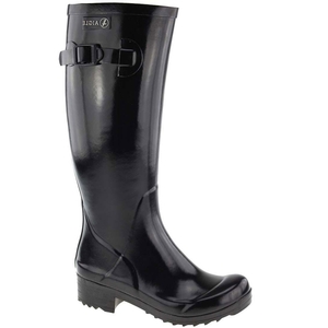 Image of Aigle Brilliantine Wellington Boots (Women's) - Noir