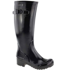 Image of Aigle Brilliantine Wellington Boots (Women's) - Noir