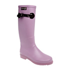 Image of Aigle Chantebelle Pop (Narrow Calf) Wellington Boots - Grape - Lilac