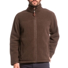 Image of Aigle Garrano Polartec Sheepskin Fleece Jacket - Mouton Marron Chine