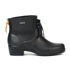 Image of Aigle Miss Juliette Bottillon Lace Ankle Boots (Women's) - Noir
