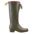 Aigle Miss Juliette L (Lace) Wellingtons (Womens)Kaki