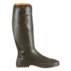 Image of Aigle Rubberpack Wellingtons (Women's) - Khaki (Green/Orange)