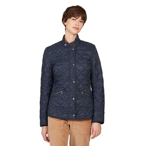 Image of Aigle Rubbyhunt Quilted Jacket (Women's) - Dark Navy