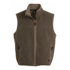 Image of Aigle Shepper Fleece Waistcoat - Marron (Brown)
