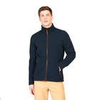 Image of Aigle Valefleece Knit Fleece Jacket - Dark Navy
