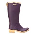 Image of Aigle Victorine Wellington Boots (Women's) - Aubergine/N