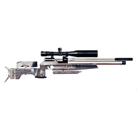 Image of Air Arms EV2 Air Rifle - Black and Silver Stock