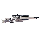 Image of Air Arms EV2 Air Rifle - Black and Silver Stock