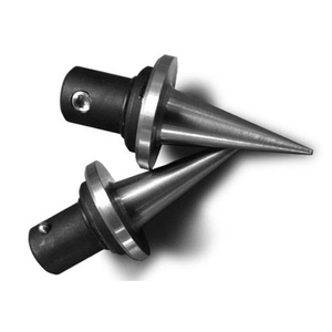 Image of AirForceOne Atlas BT37 Quick Change Stainless Steel Spike Feet - Black Insert