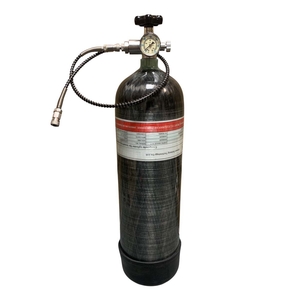 Image of AirForceOne Carbon Fibre PCP Airgun Charging System - 300Bar - 6.8L