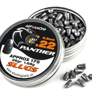 Image of AirForceOne Panther Slugs - .22 - 26g (175)