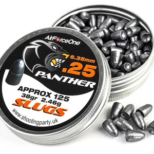 Image of AirForceOne Panther Slugs - .25 - 38g (125)