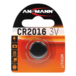 Image of Ansmann CR2016 - 1x Lithium 3V Coin Battery
