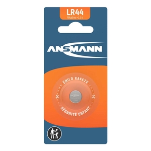 Image of Ansmann LR44 - 1x Alkaline 1.5V Coin Battery