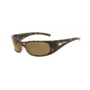 Image of Arnette Hold Up Polarized Sunglasses - Havana / Polar Brown