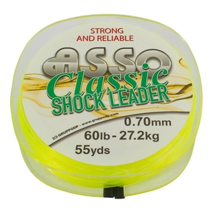 Image of Asso Classic Shock Leader - 50m - Yellow