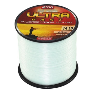 Image of Asso Ultra Cast Sea Fishing Line - 4oz Spool - Fluoro White