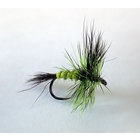 Image of Barbless Flies Green Drake Wulff Fly - Green