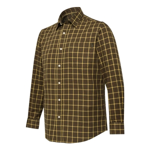 Image of Beretta Bryggen Shirt - Brown & Yellow Check