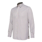 Image of Beretta Charlow LS Shirt - White & Green Check