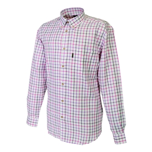 Image of Beretta Classic Shirt - White/Pink/Lilac Check
