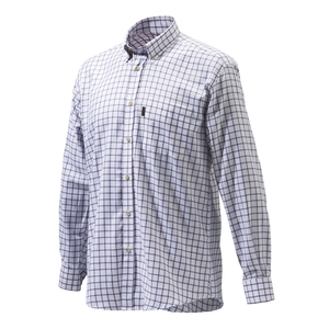 Image of Beretta Classic Shirt - White/Prune/Amethyst Check