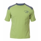 Beretta Cotton & Mesh Shooting T ShirtGreen / Grey