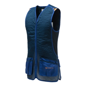 Image of Beretta DT11 Cotton Slide Vest - Blue Navy