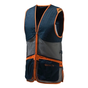 Image of Beretta Full Mesh Vest - Blue Total Eclipse & Grey