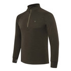 Image of Beretta Glider Merino Half Zip Sweater - Brown Bark