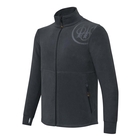 Image of Beretta HP Logo Full Zip Fleece - Ebony