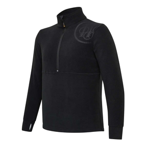 Image of Beretta HP Logo Half Zip Fleece - Black