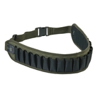 Image of Beretta Hunter Tech Cartridge Belt - 12/20g - Green/Brown