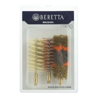 Image of Beretta Set of 3 Shotgun Brushes - 12g (Bronze) - Yellow/Magenta/Orange