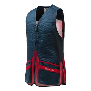 Image of Beretta Silver Pigeon Evo Vest - Blue Total Eclipse/Red