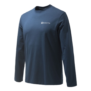 Image of Beretta Team Long Sleeve T-Shirt - Blue Total Eclipse