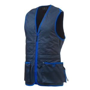 Image of Beretta Trap Cotton Vest - Blue Navy / Blue Beretta