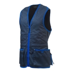 Image of Beretta Trap Cotton Vest - Blue Navy / Blue Beretta