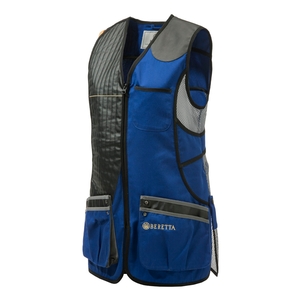 Image of Beretta Women's Sporting Vest - Blue Royal/Grey