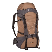 Image of Berghaus C7 1 65+10 Bioflex Rucksack - Dark Rye/Ash