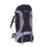 Image of Berghaus C7 2 65+10 Womens Bioflex Rucksack - Eclipse/Blue Shadow