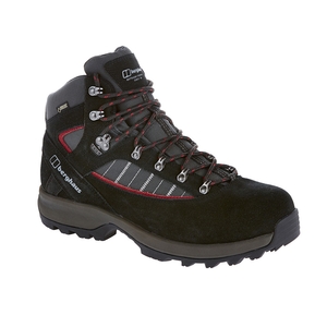 Image of Berghaus Explorer Trek Plus GTX Walking Boots (Men's) - Black / Nova Red