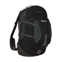 Image of Berghaus Jalan 55+15 Womens Biofit Rucksack - Black/Thunder/Black