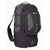 Image of Berghaus Jalan 70+15 Biofit Rucksack - Ash/Granite/Black (AK8)
